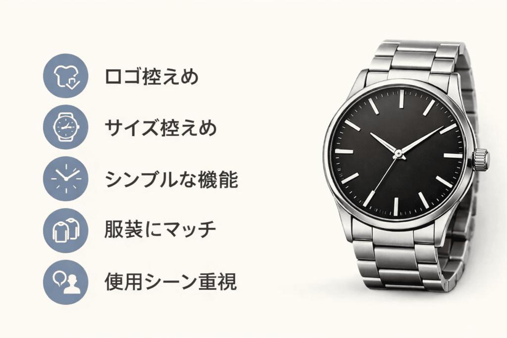 恥ずかしくならない高級時計の選び方5つの画像