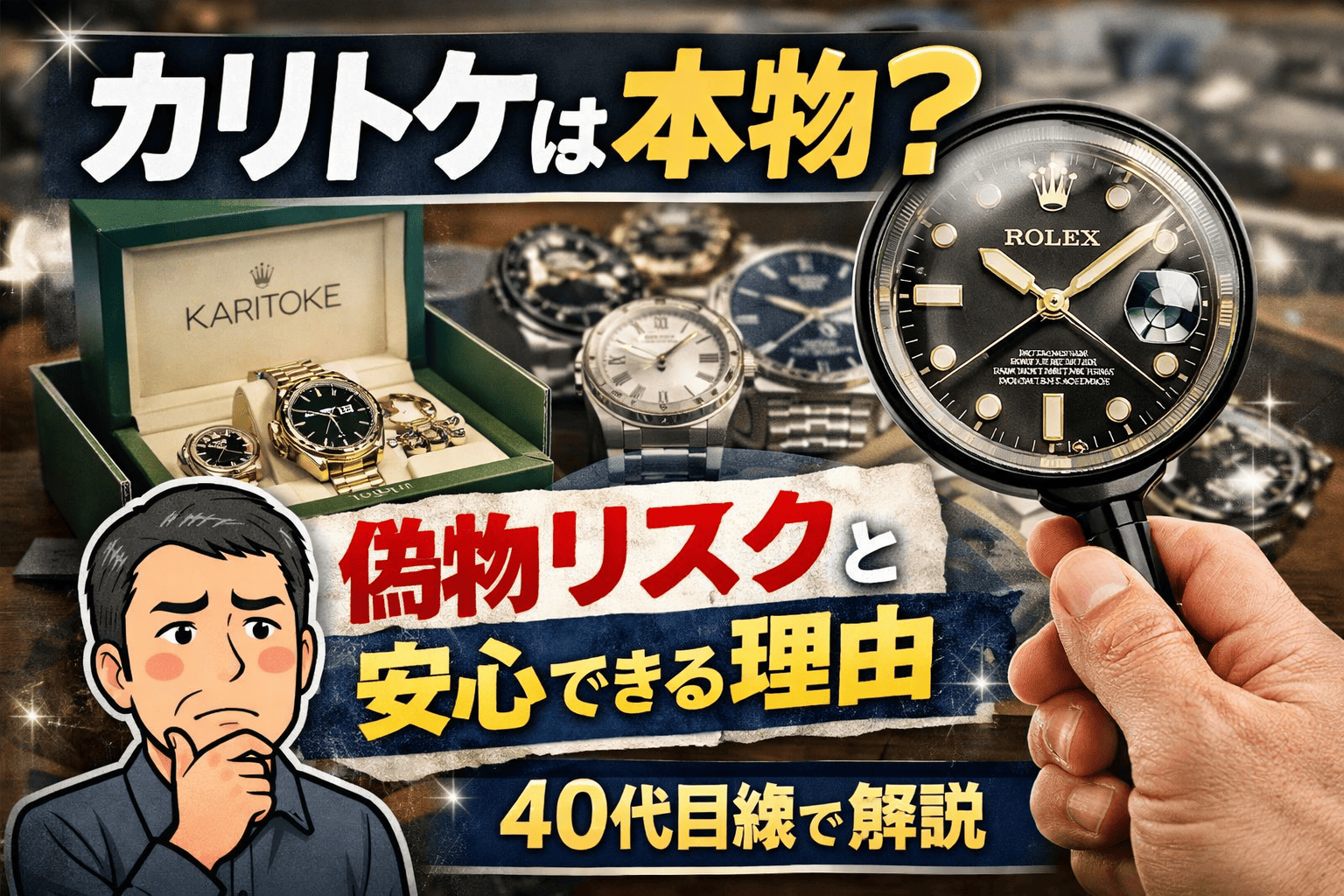 カリトケ　本物